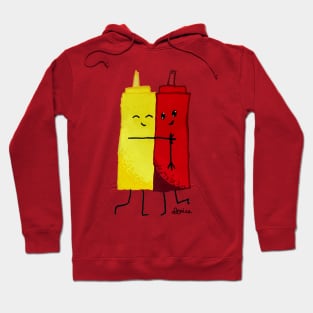 Mustard and Ketchup best friends Hoodie